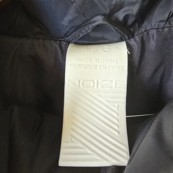 Noize X Jilly Box Avalon Black Puffer Winter Jacket Vegan Womens Large NWT - Picture 6 of 13
